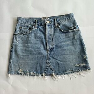 AGOLDE‎ Quinn Mini Skirt in Swapmeet Size 28